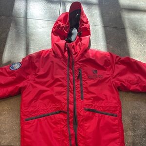Mens Abercrombie & Kent Expedition Cruise Jacket – L – Red